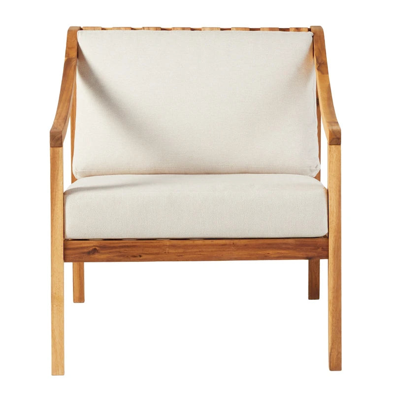 Middlebrook Designs Solid Wood Patio Lounge Chair