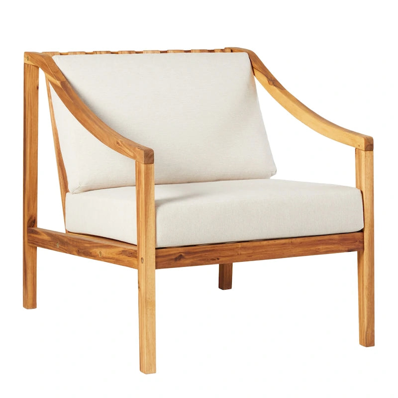 Middlebrook Designs Solid Wood Patio Lounge Chair
