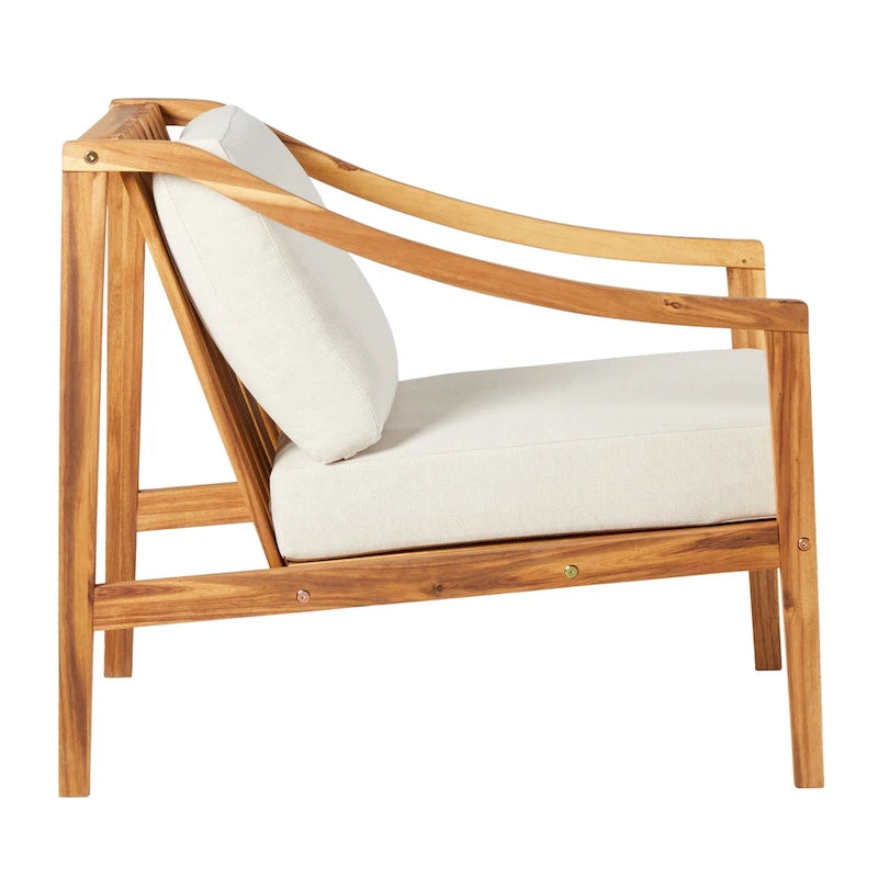 Middlebrook Designs Solid Wood Patio Lounge Chair