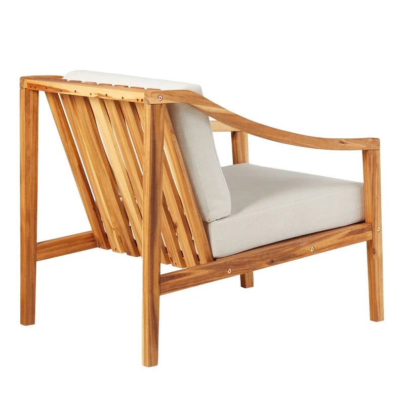 Middlebrook Designs Solid Wood Patio Lounge Chair