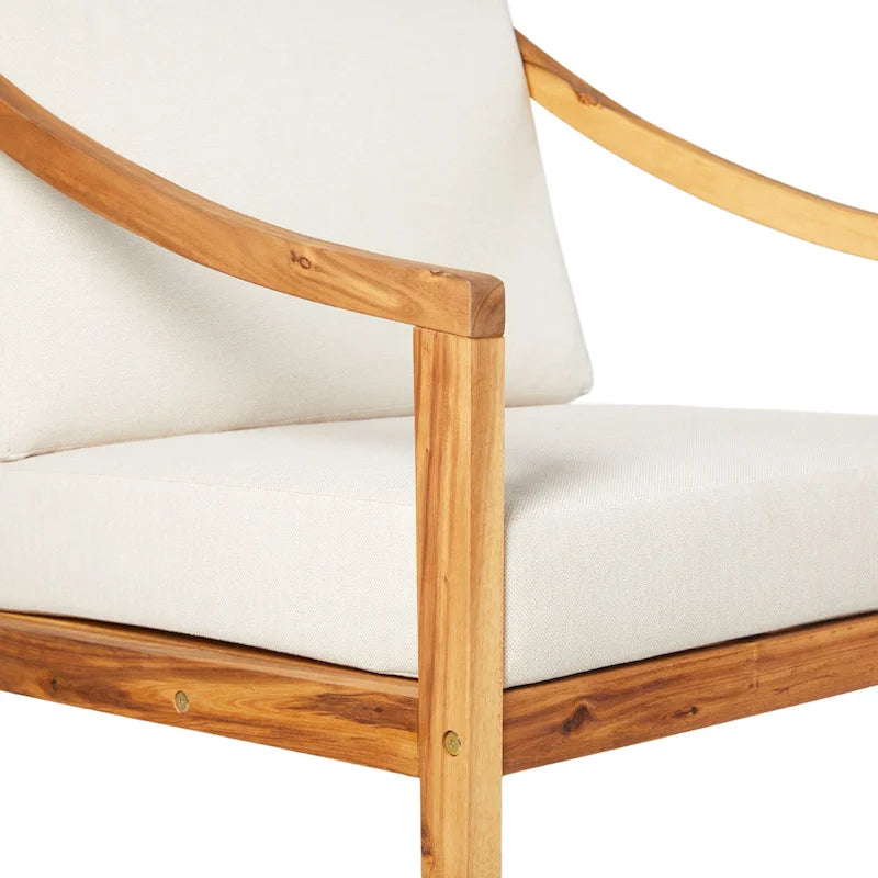 Middlebrook Designs Solid Wood Patio Lounge Chair