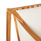 Middlebrook Designs Solid Wood Patio Lounge Chair