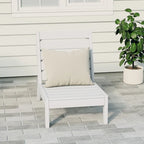 Polytrends Birchwood All Weather HDPE Outdoor Patio Deep Seating Modular Armless Chair
