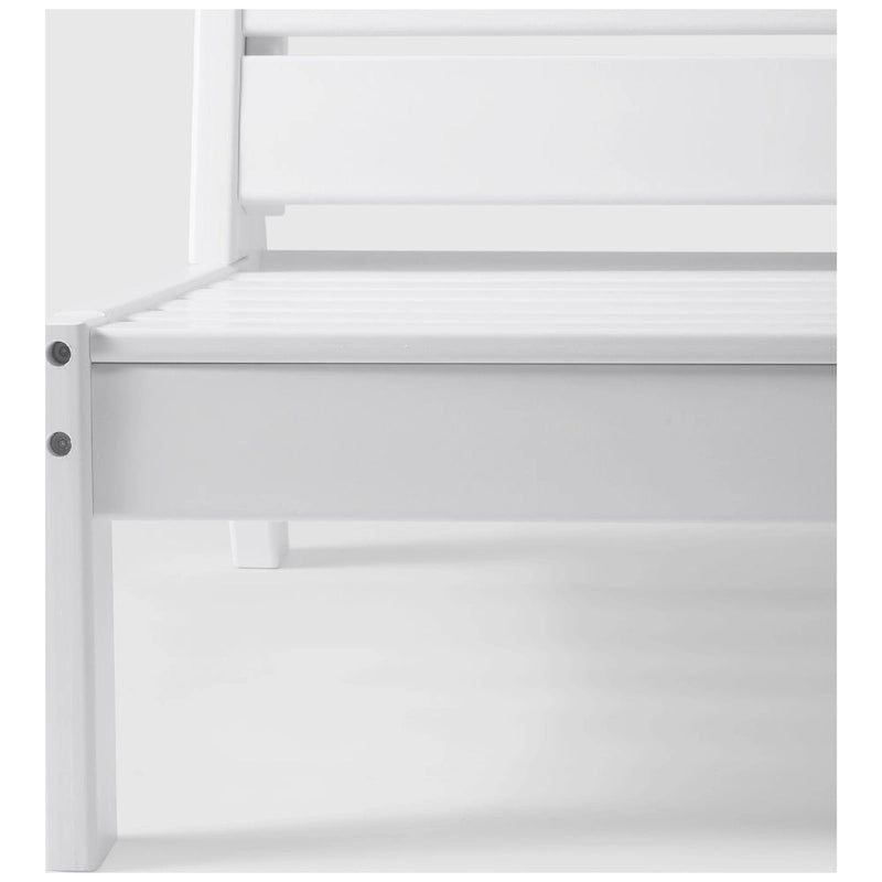 Polytrends Birchwood All Weather HDPE Outdoor Patio Deep Seating Modular Armless Chair