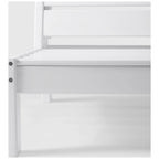 Polytrends Birchwood All Weather HDPE Outdoor Patio Deep Seating Modular Armless Chair