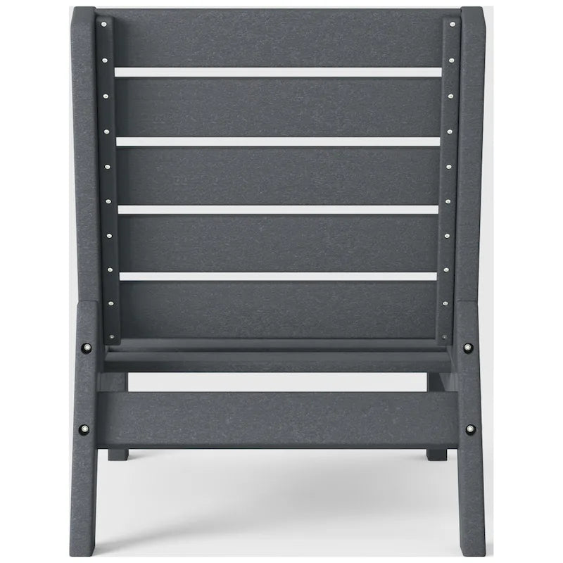 Polytrends Birchwood All Weather HDPE Outdoor Patio Deep Seating Modular Armless Chair