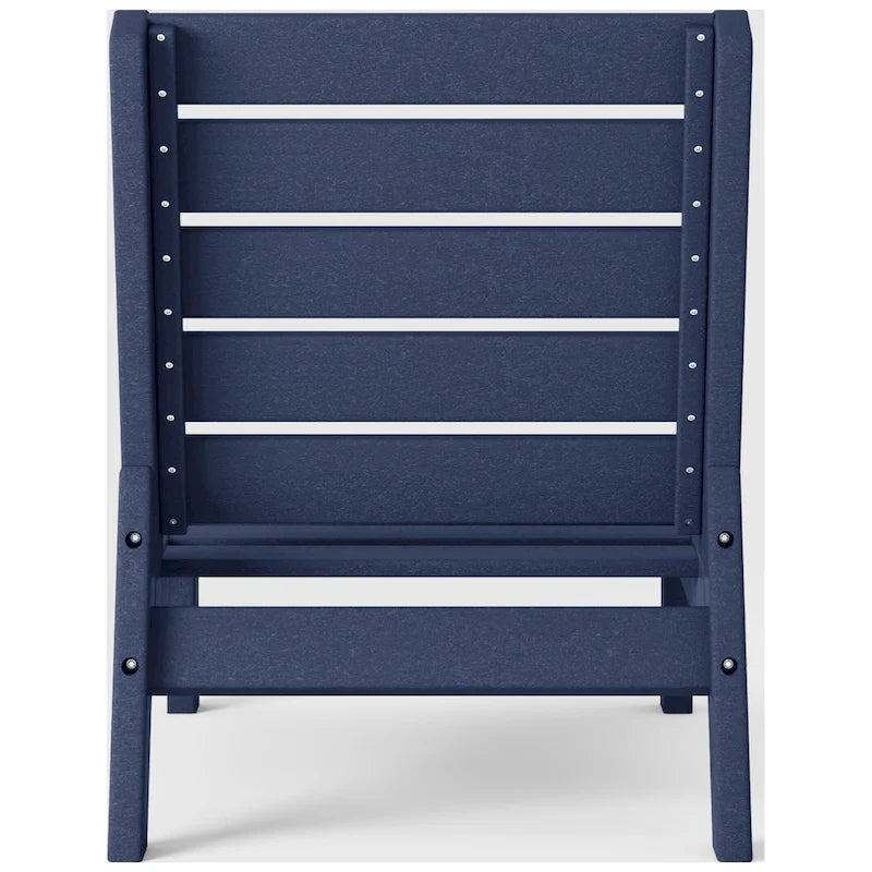 Polytrends Birchwood All Weather HDPE Outdoor Patio Deep Seating Modular Armless Chair