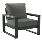 Polytrends Endless Patio Sectional 8-Piece Lounge Sofa Set with Gray Frame