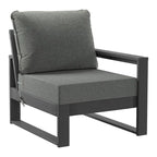 Polytrends Endless Patio Sectional 8-Piece Lounge Sofa Set with Gray Frame