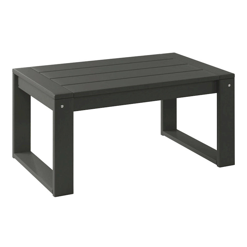 Polytrends Endless Patio Sectional 8-Piece Lounge Sofa Set with Gray Frame