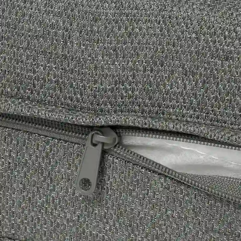 Polytrends Endless Patio Sectional 8-Piece Lounge Sofa Set with Gray Frame