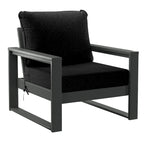 Polytrends Endless Patio Sectional 8-Piece Lounge Sofa Set with Gray Frame