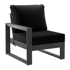 Polytrends Endless Patio Sectional 8-Piece Lounge Sofa Set with Gray Frame