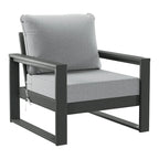 Polytrends Endless Patio Sectional 8-Piece Lounge Sofa Set with Gray Frame