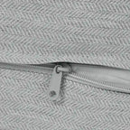 Polytrends Endless Patio Sectional 8-Piece Lounge Sofa Set with Gray Frame