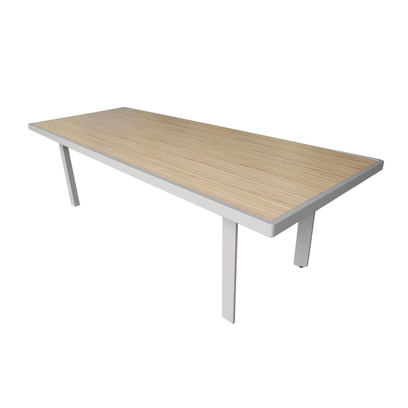 Teva Furniture Hawaii Aluminum Frame Dining Table with Poly Wood Top