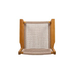 Christopher Knight Home Outdoor 5-Piece Acacia Wood Dining Sets with Rope Accent Chairs