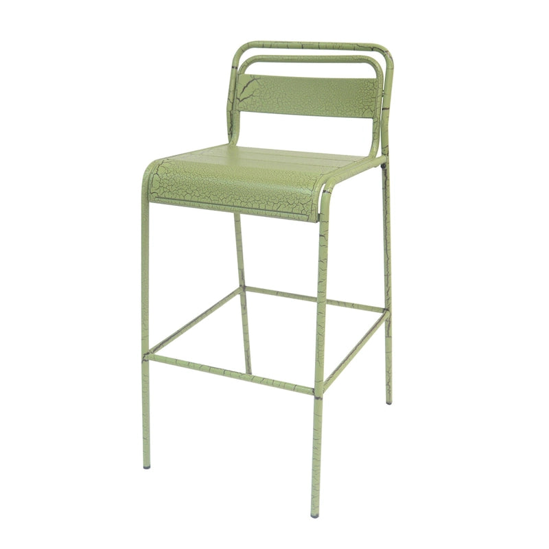 Christopher Knight Home Carmella Outdoor Metal Barstool (Set of 6)