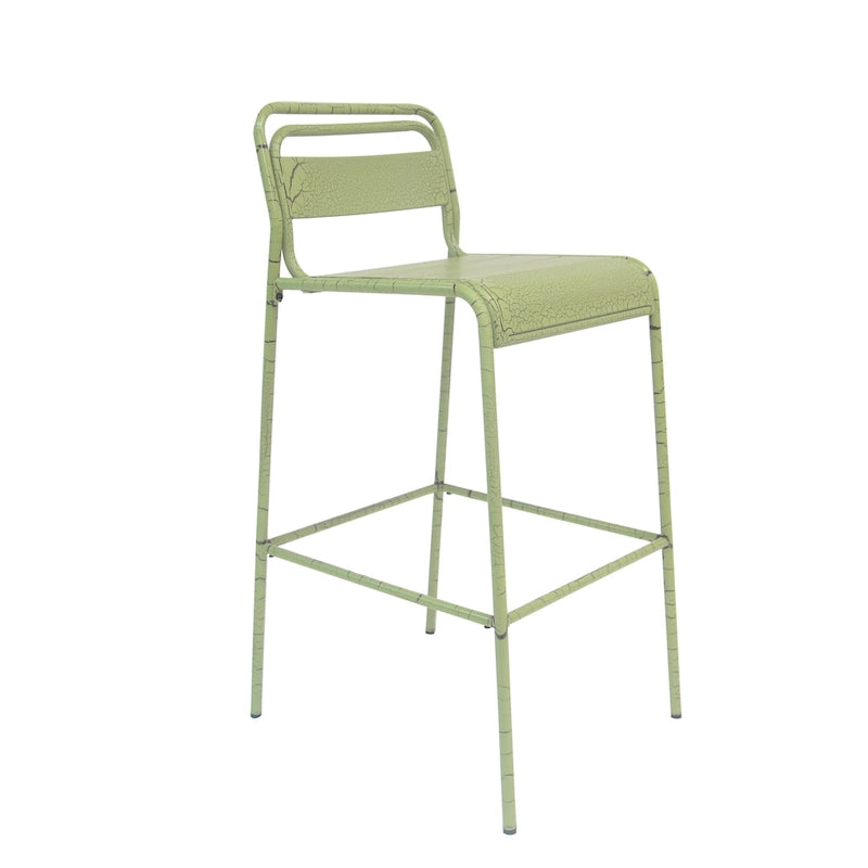 Christopher Knight Home Carmella Outdoor Metal Barstool (Set of 6)