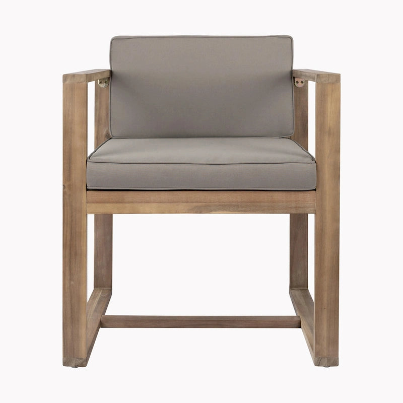 Christopher Knight Home Outdoor Rustic Acacia Wood 5-Piece Dining Sets