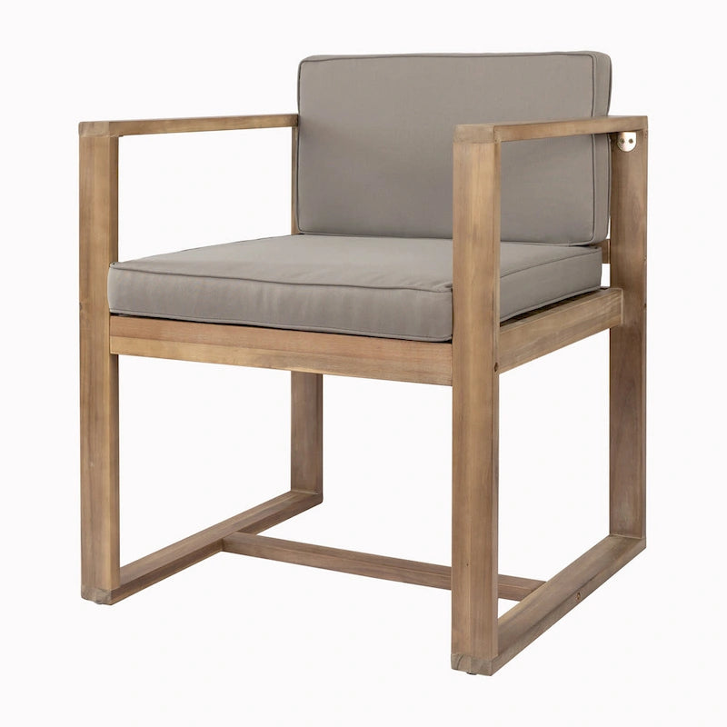 Christopher Knight Home Outdoor Rustic Acacia Wood 5-Piece Dining Sets