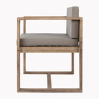 Christopher Knight Home Outdoor Rustic Acacia Wood 5-Piece Dining Sets