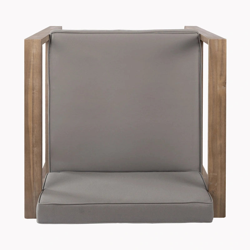 Christopher Knight Home Outdoor Rustic Acacia Wood 5-Piece Dining Sets