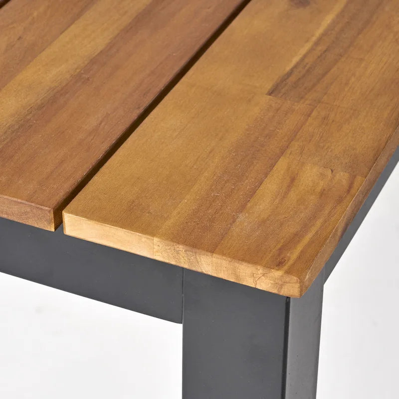 Christopher Knight Home Outdoor Rustic Acacia Wood 5-Piece Dining Sets