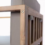 Christopher Knight Home Outdoor Rustic Acacia Wood 5-Piece Dining Sets