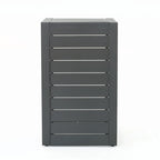 Outdoor CAPE CORAL C-SHAPED TABLE GREY