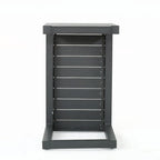 Outdoor CAPE CORAL C-SHAPED TABLE GREY