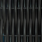 Roomfitters Outdoor Acacia Wood Wicker Club Chair with Cushions, Deep Seating Patio Furniture for Porch or Garden, Teal