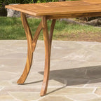 Outdoor 7 PIECE WOOD DINING SET,TEAK