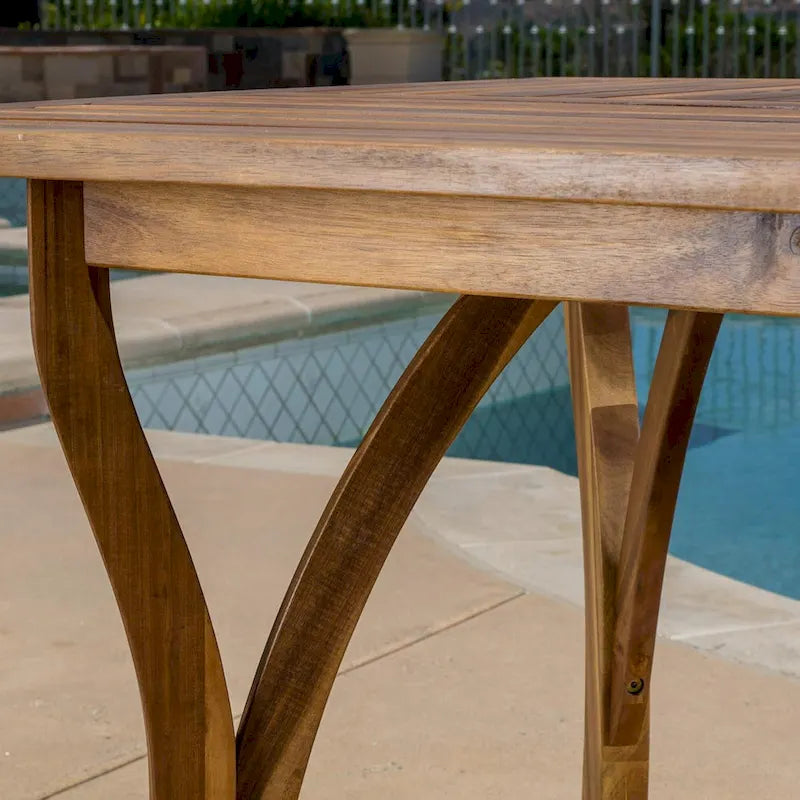 Outdoor 7 PIECE WOOD DINING SET,TEAK