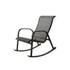 Metal Outdoor Rocking Chair, Steel Rocker Seating Outside for Front Porch, Garden, Patio, Backyard, 2PCS