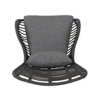 Wicker Patio Chair with Cushions (Set of 2)