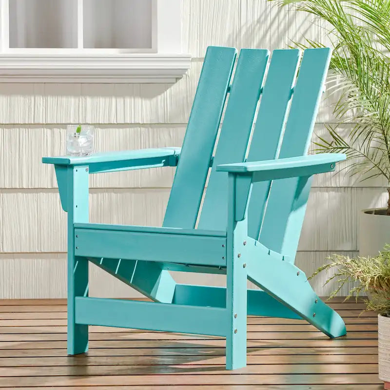 Encino Outdoor Resin Adirondack Chair by Christopher Knight Home