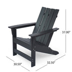 Encino Outdoor Resin Adirondack Chair by Christopher Knight Home