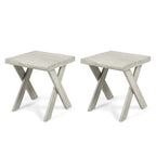Eaglewood Acacia Wood Indoor/Outdoor Side Table by Christopher Knight Home