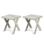 Eaglewood Acacia Wood Indoor/Outdoor Side Table by Christopher Knight Home