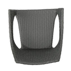 Christopher Knight Home Carroll Outdoor 5-Piece Acacia Wood and Wicker Dining Set