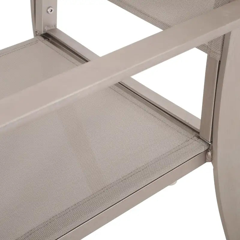 Boris Outdoor Modern 4 Seater Aluminum Dining Set with Faux Wood Table Top by Christopher Knight Home