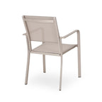 Boris Outdoor Modern 4 Seater Aluminum Dining Set with Faux Wood Table Top by Christopher Knight Home