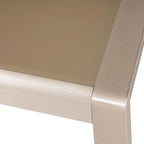 Cape Coral Outdoor 4 Seater Aluminum Club Chair and Table Set by Christopher Knight Home