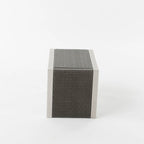 Aviara Outdoor Aluminum Club Chairs with Wicker-Topped Side Table by Christopher Knight Home