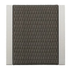 Aviara Outdoor Aluminum Club Chairs with Wicker-Topped Side Table by Christopher Knight Home