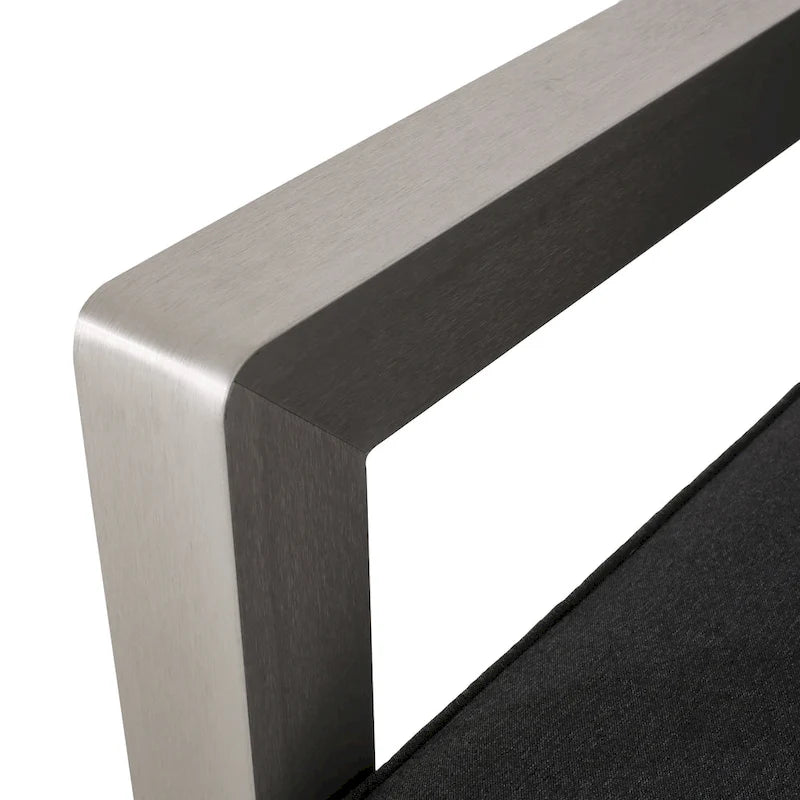 Aviara Outdoor Aluminum Club Chairs with Wicker-Topped Side Table by Christopher Knight Home
