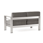 Cape Coral Outdoor Aluminum 10-piece Sofa Set with Cushions by Christopher Knight Home