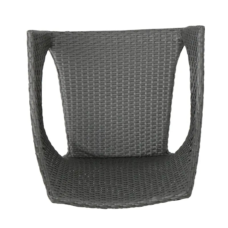 Nora Outdoor 7 Piece Wood and Wicker Dining Set by Christopher Knight Home