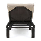 Puerta Outdoor Adjustable PE Wicker Chaise Lounge with Cushion by Christopher Knight Home (Set of 2)
